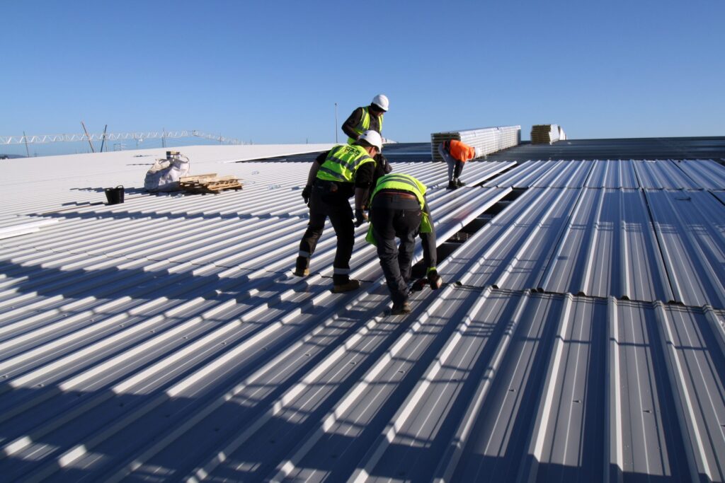 Commercial Flat Roof Repair Process