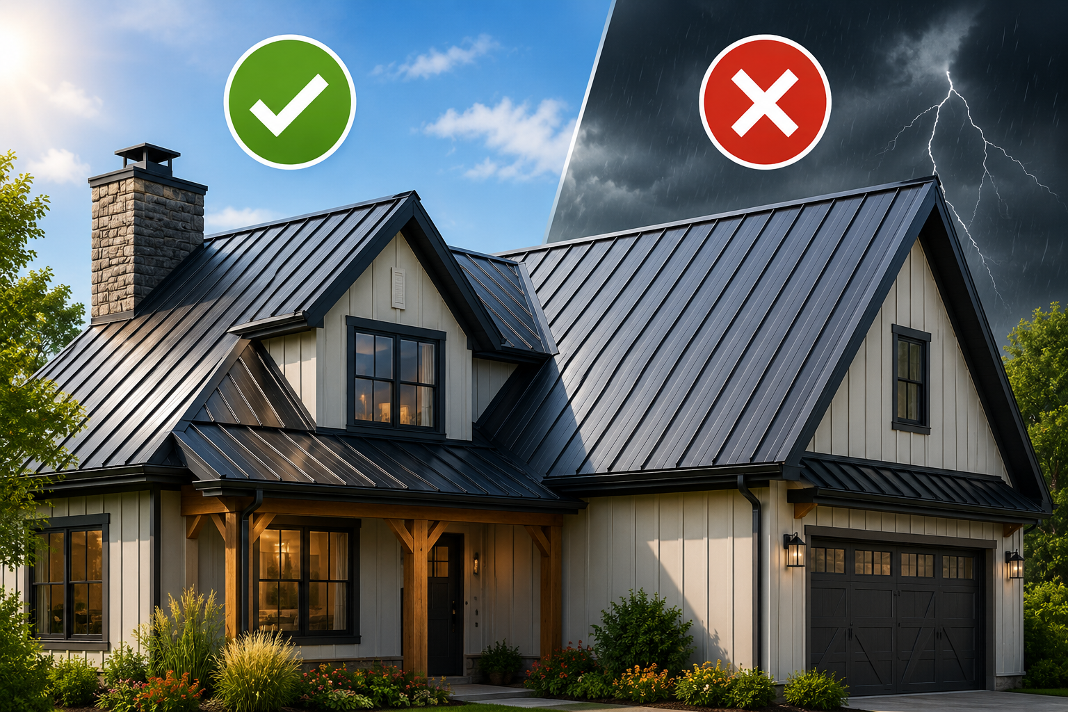 Metal Roofs: Pros and Cons