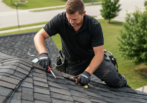 Residential roofing experts at Davinci Roofing in Omaha